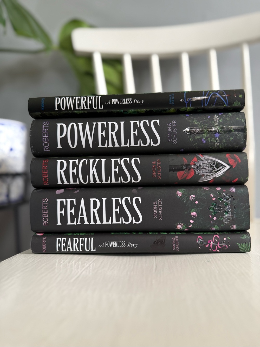 Powerless set by Lauren Roberts